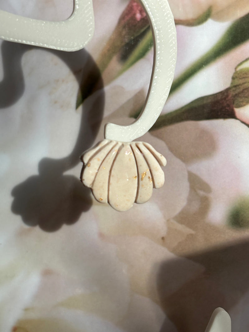 Coquillage blanc nacré
